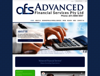 advancedfinancial.com.au screenshot