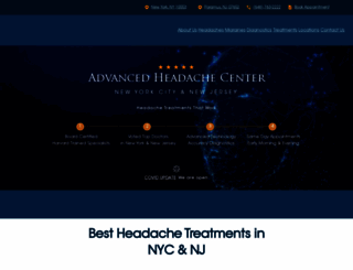 advancedheadachecenter.com screenshot