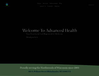 advancedhealthnhic.com screenshot