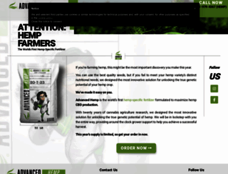 advancedhemp.com screenshot