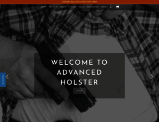 advancedholster.com screenshot