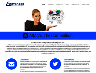 advancedinsurancemarketing.com screenshot