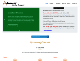 advancedlearningsg.com screenshot