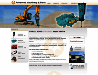 advancedmachinery.com.au screenshot