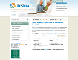 advancedmedequipment.com screenshot