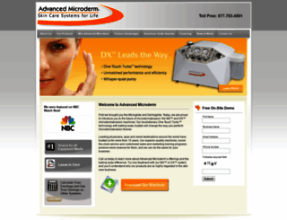 advancedmicroderm.com screenshot