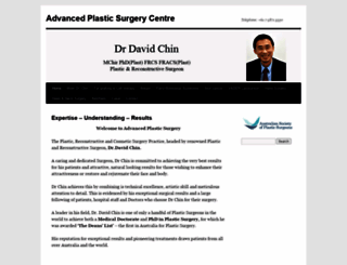advancedplasticsurgery.com.au screenshot