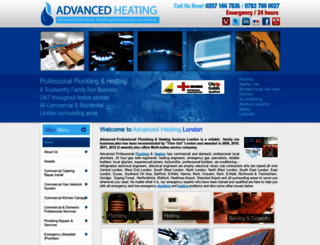 advancedplumbingheating.co.uk screenshot