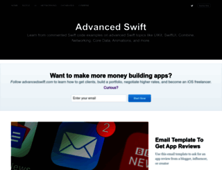 advancedswift.com screenshot
