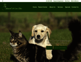 advancedvetcareclinic.com screenshot