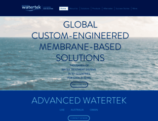 advancedwatertek.com screenshot