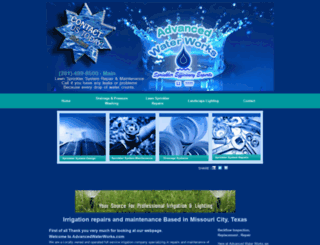 advancedwaterworks.com screenshot
