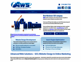 advancedwebsolutions.ca screenshot