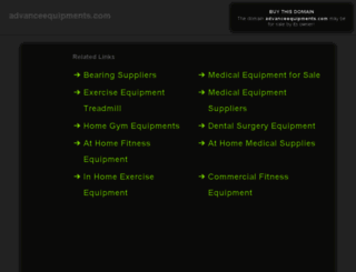 advanceequipments.com screenshot