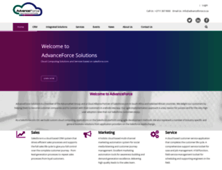 advanceforce.co.za screenshot