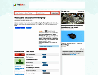 advanceinnovationgroup.com.cutestat.com screenshot