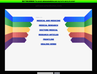 advancemedicine.com screenshot