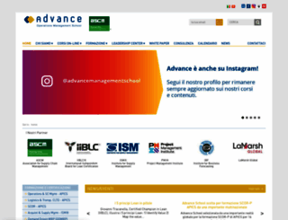 advanceschool.org screenshot