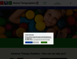 advancetherapysystems.ie screenshot
