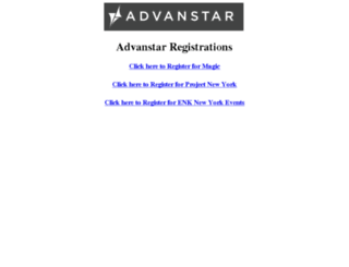 advanstarregistrations.com screenshot