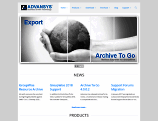 advansyscorp.com screenshot
