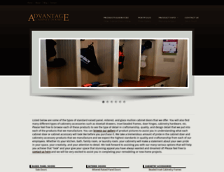 advantagecabinetdoors.com screenshot