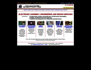 advantageelectronics.com screenshot