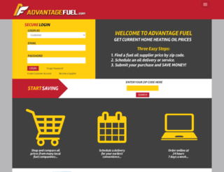 advantagefuel.com screenshot