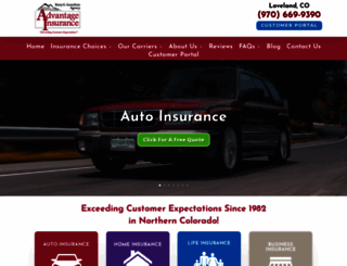 advantageinsllc.com screenshot