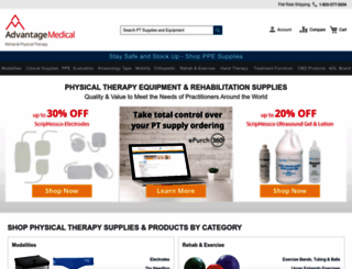 advantagemedical.com screenshot