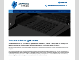 advantagepartners.com.au screenshot