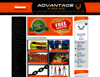 advantagerigging.com screenshot