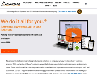 advantageroute.com screenshot