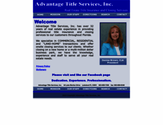 advantagetitle.net screenshot