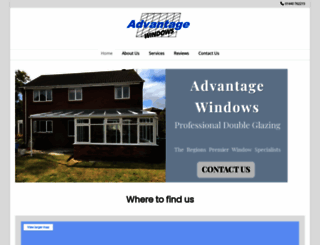 advantagewindows.co.uk screenshot