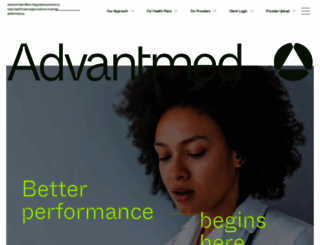 advantmed.com screenshot