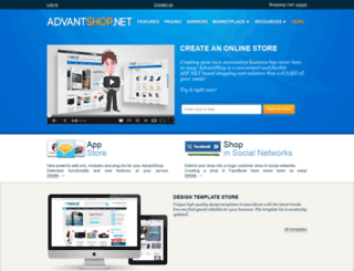 advantshop.com screenshot