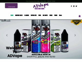 advape.co.uk screenshot