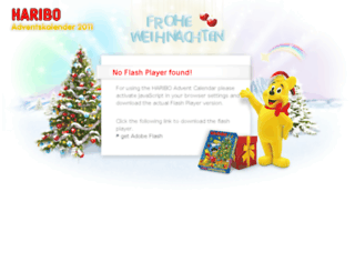 advent-calendar.haribo.com screenshot