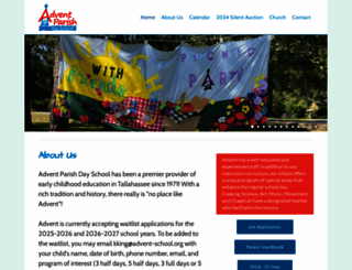 advent-school.org screenshot