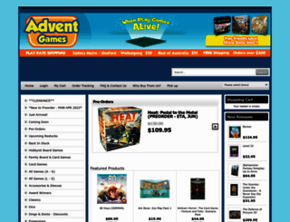 adventgames.com.au screenshot