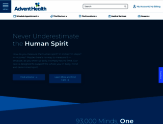 adventhealth.com screenshot