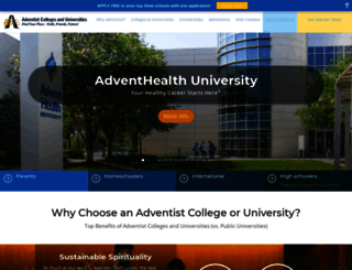 adventistcolleges.org screenshot