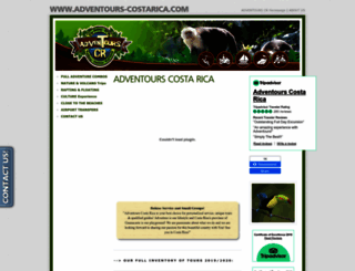 adventours-costarica.com screenshot