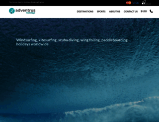 adventrus.com screenshot