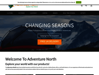 adventure-north.com screenshot