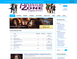 adventure-zone.home.pl screenshot