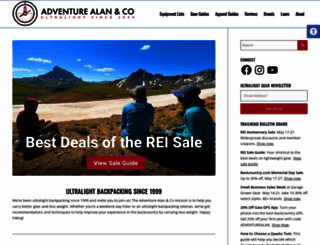 adventurealan.com screenshot
