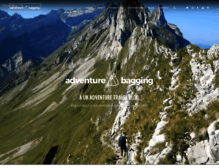 adventurebagging.co.uk screenshot