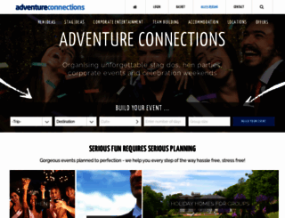 adventureconnections.co.uk screenshot